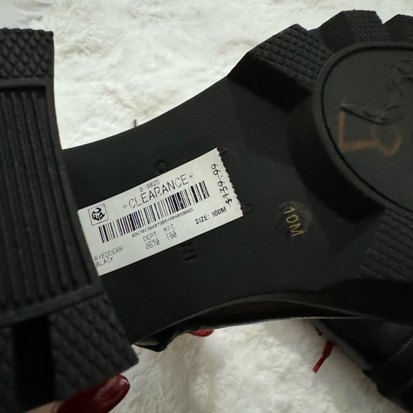 Gianni Bini Ryedderr Leopard Block Heel Combat Moto Biker Boots Grunge LaceUp - Picture 8 of 15